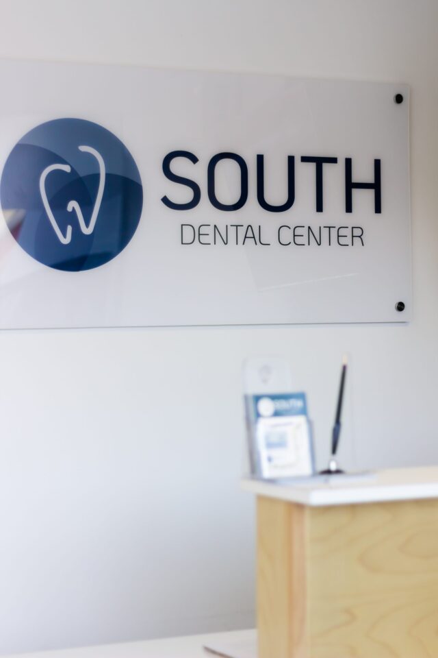 Reception of South Dental Center clinic